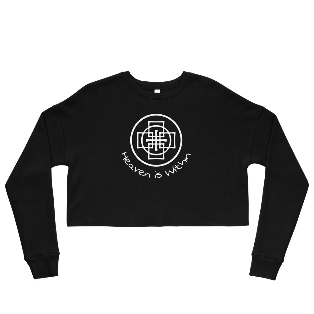 Swedenborg cross Crop Sweatshirt
