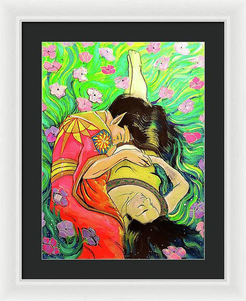 Death in the Garden of Dreams  - Framed Print