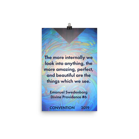 Swedenborg Quote Poster