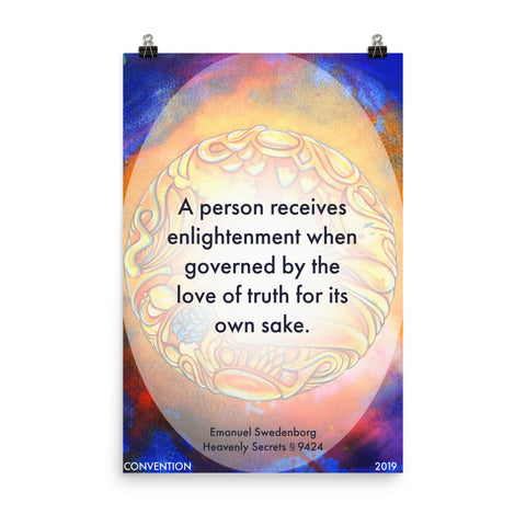 Swedenborg Quote Poster