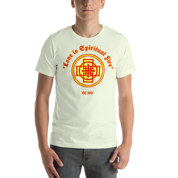 Love is Spiritual Fire - Short-Sleeve Unisex T-Shirt